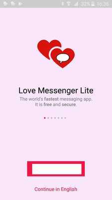 Emulate Android APK Love Messenger Lite Emulate Android APK Love Messenger Lite
