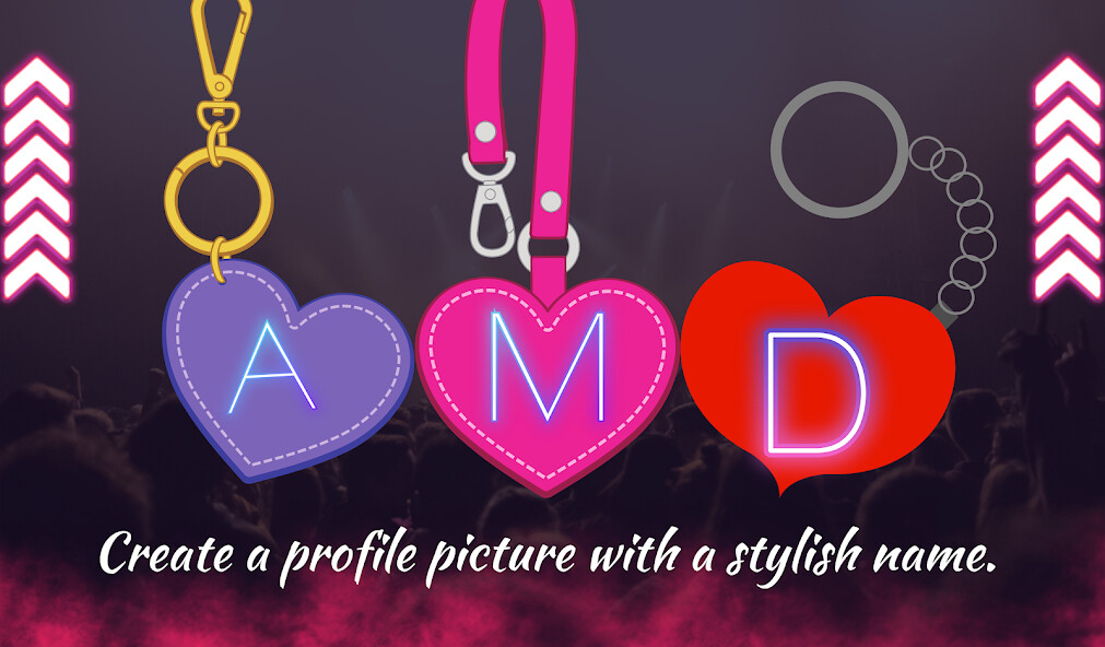 Run android online APK Love Name Letter DP Maker from MyAndroid or emulate Love Name Letter DP Maker using MyAndroid
