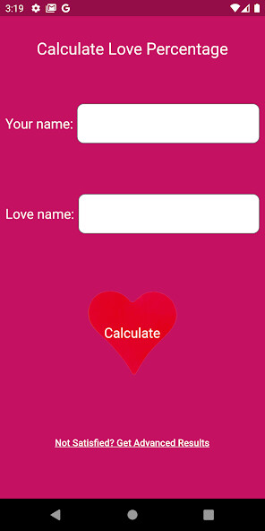 Emulate Android APK Love-o-Meter Emulate Android APK Love-o-Meter