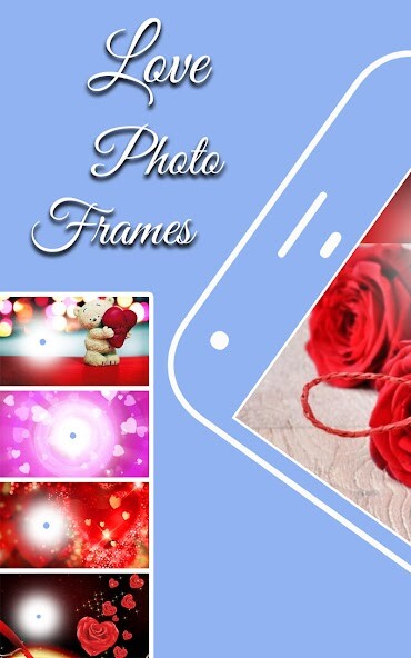 Emulate iPhone app Love Photo Editor - Frames using MyAndroid