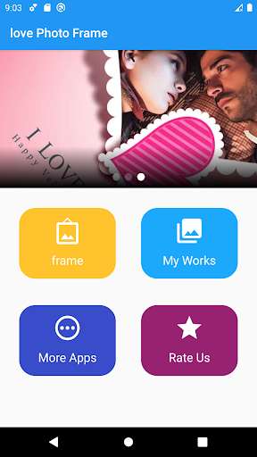 Run android online APK love Photo Frames - frame on pics from MyAndroid or emulate love Photo Frames - frame on pics using MyAndroid