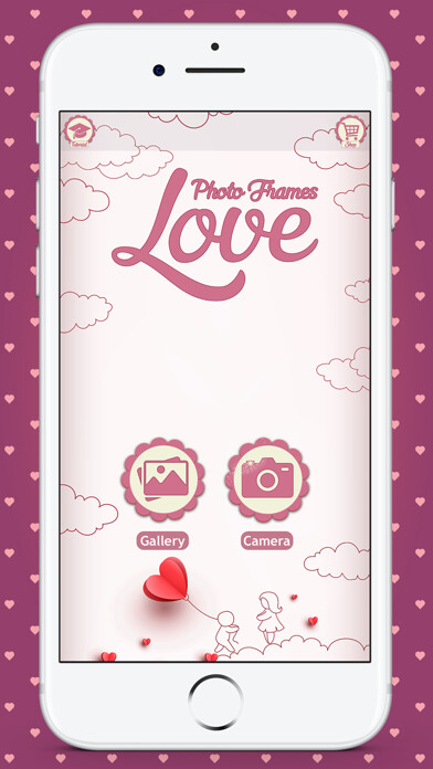 Emulate iPhone app Love Photo Frames & Stickers using MyAndroid Emulate iPhone app Love Photo Frames & Stickers using MyAndroid
