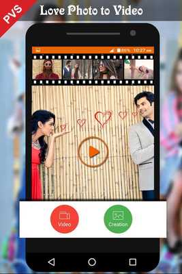 Emulate Android APK Love Photo Video Slideshow
