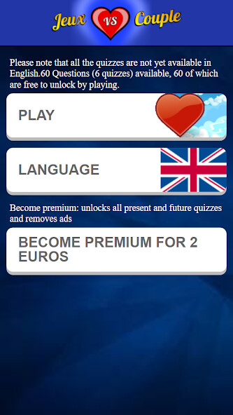 Run android online APK Love Quiz : Couple Game from MyAndroid or emulate Love Quiz : Couple Game using MyAndroid Run android online APK Love Quiz : Couple Game from MyAndroid or emulate Love Quiz : Couple Game using MyAndroid