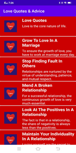 Run android online APK Love Quotes Advice from MyAndroid or emulate Love Quotes Advice using MyAndroid Run android online APK Love Quotes Advice from MyAndroid or emulate Love Quotes Advice using MyAndroid