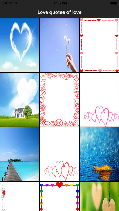 Emulate iPhone app Love quotes of love using MyAndroid Emulate iPhone app Love quotes of love using MyAndroid