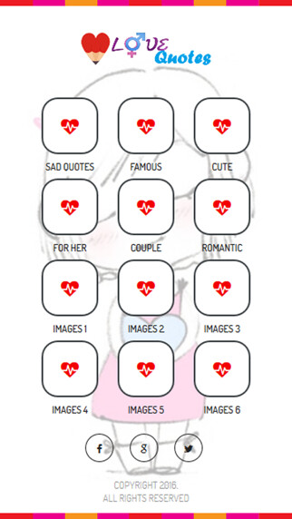 Emulate iPhone app Love Quotes: Quotes About Love using MyAndroid Emulate iPhone app Love Quotes: Quotes About Love using MyAndroid