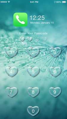 Emulate Android APK Lovers Heart Applock Theme