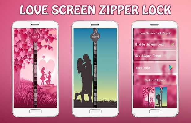 Emulate Android APK Love Screen Lock Zipper Emulate Android APK Love Screen Lock Zipper