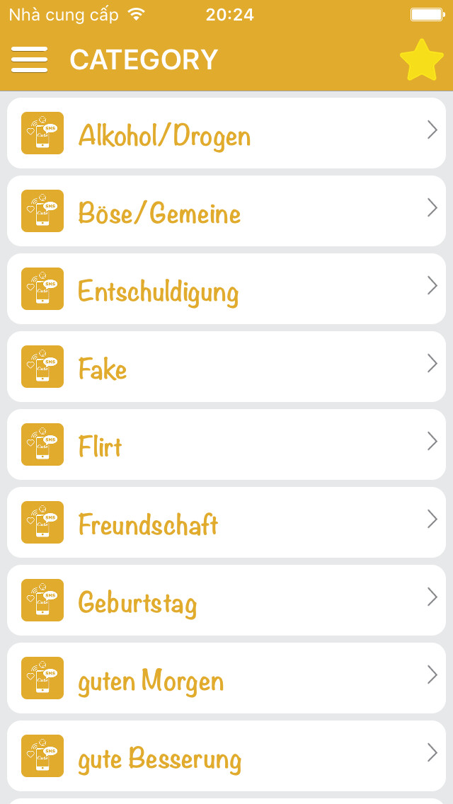 Emulate iPhone app Love SMS (German) - Send emotional message to the family, friends and loved ones. using MyAndroid Emulate iPhone app Love SMS (German) - Send emotional message to the family, friends and loved ones. using MyAndroid