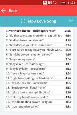 Emulate Android APK Love Song Playlist Emulate Android APK Love Song Playlist