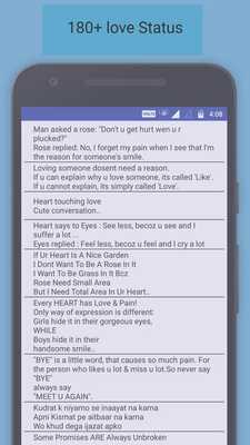 Emulate Android APK Love Status 2016