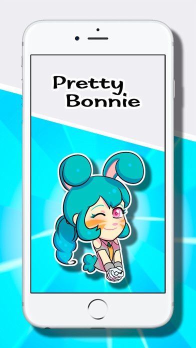 Emulate iPhone app Love Stickers: Pretty Bonnie using MyAndroid Emulate iPhone app Love Stickers: Pretty Bonnie using MyAndroid
