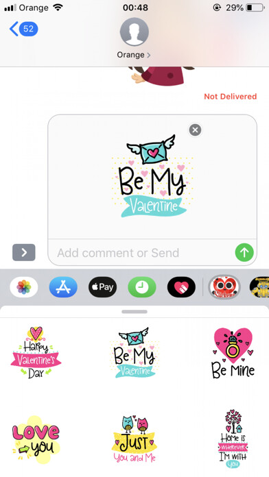 Emulate iPhone app Love Story - Love Stickers using MyAndroid Emulate iPhone app Love Story - Love Stickers using MyAndroid