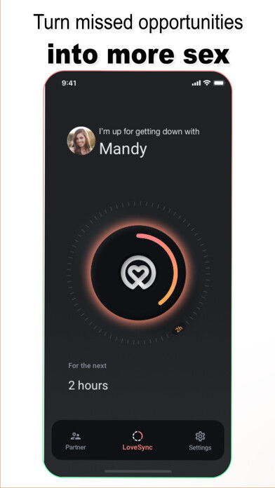 Emulate iPhone app LoveSync: Better intimacy using MyAndroid