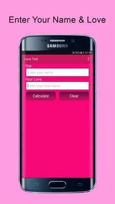 Emulate Android APK Love Test Calculator - Valentines Day Tester
