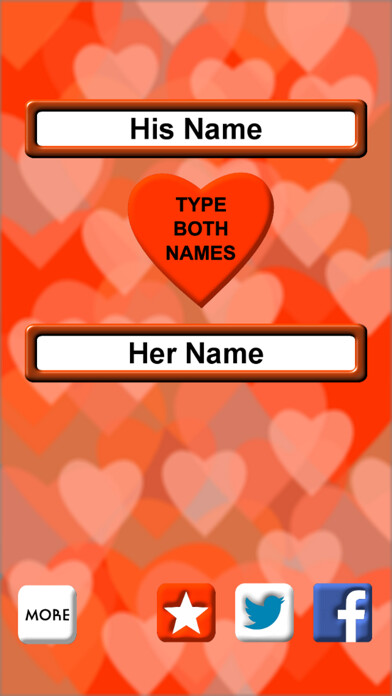 Emulate iPhone app Love Test Names using MyAndroid Emulate iPhone app Love Test Names using MyAndroid