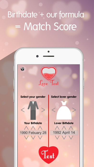 Emulate iPhone app Love test to find your partner - Hearth tester calculator app using MyAndroid Emulate iPhone app Love test to find your partner - Hearth tester calculator app using MyAndroid