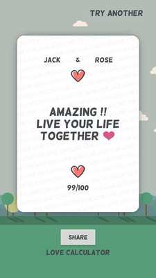 Emulate Android APK Love Test with Love Calculator