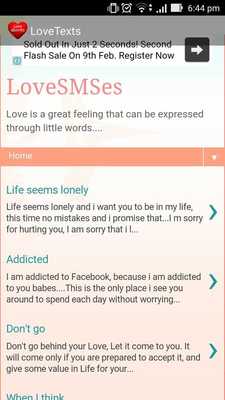 Emulate Android APK Love Texts Emulate Android APK Love Texts