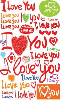 Emulate Android APK Love Text Wallpapers