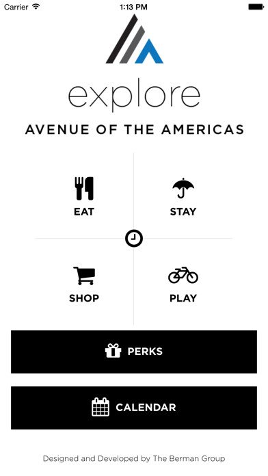 Emulate iPhone app Love the Avenue using MyAndroid