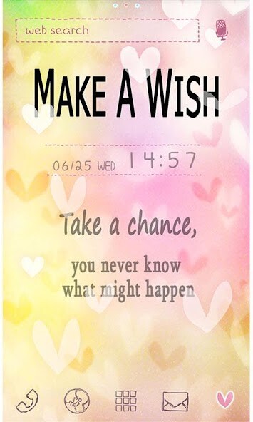 Emulate Android APK Love Theme-Make a Wish- Emulate Android APK Love Theme-Make a Wish-