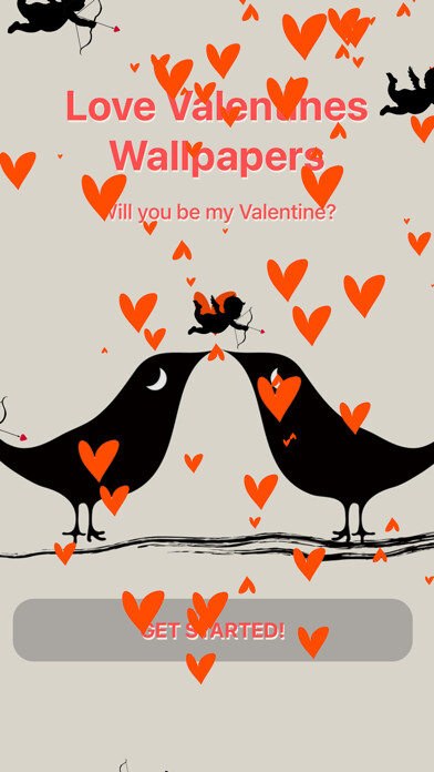 Emulate iPhone app Love Valentines Wallpapers using MyAndroid Emulate iPhone app Love Valentines Wallpapers using MyAndroid