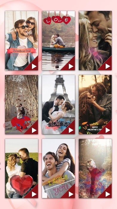 Emulate iPhone app Love Video Maker – Create Gif using MyAndroid