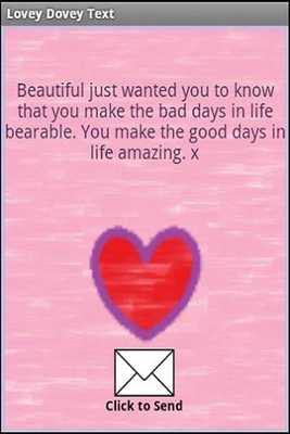 Emulate Android APK Lovey Dovey Text Emulate Android APK Lovey Dovey Text