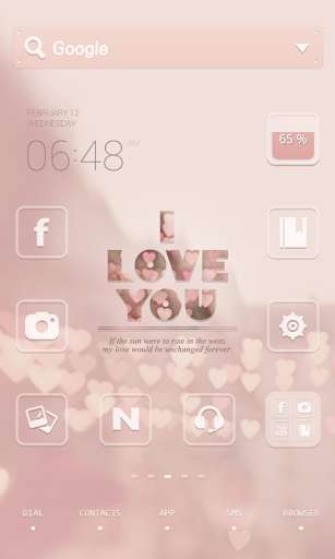Emulate Android APK Love you dodol launcher theme Emulate Android APK Love you dodol launcher theme