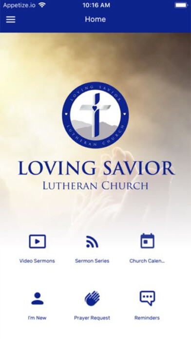 Emulate iPhone app Loving Savior Lutheran Church using MyAndroid Emulate iPhone app Loving Savior Lutheran Church using MyAndroid