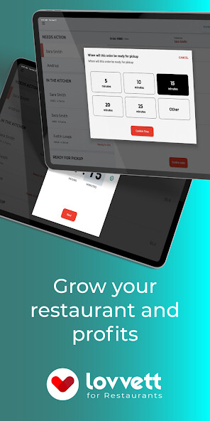 Run android online APK Lovvett for Restaurants from MyAndroid or emulate Lovvett for Restaurants using MyAndroid