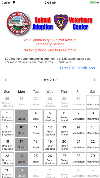Emulate iPhone app Low Cost Vet using MyAndroid