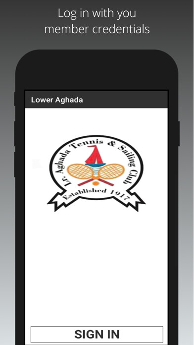 Emulate iPhone app Lower Aghada Tennis Club using MyAndroid Emulate iPhone app Lower Aghada Tennis Club using MyAndroid