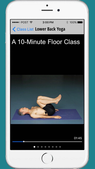 Emulate iPhone app Lower Back Yoga - Floor Class using MyAndroid Emulate iPhone app Lower Back Yoga - Floor Class using MyAndroid