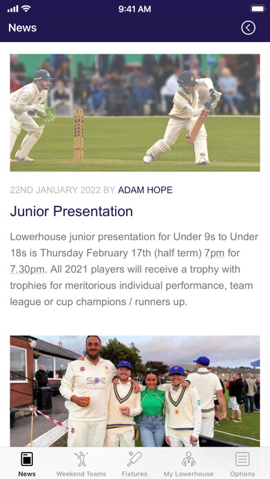 Emulate iPhone app Lowerhouse Cricket Club using MyAndroid Emulate iPhone app Lowerhouse Cricket Club using MyAndroid