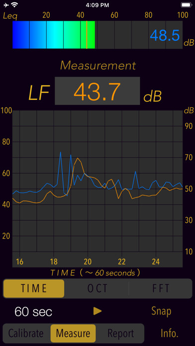 Emulate iPhone app Low Frequency Detector using MyAndroid Emulate iPhone app Low Frequency Detector using MyAndroid