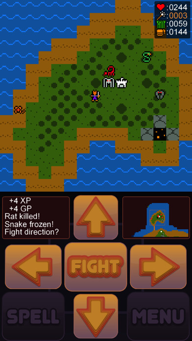 Emulate iPhone app Lowlander II: Lowerlander using MyAndroid