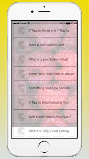 Run android online APK Low Sodium Diet Tips from MyAndroid or emulate Low Sodium Diet Tips using MyAndroid Run android online APK Low Sodium Diet Tips from MyAndroid or emulate Low Sodium Diet Tips using MyAndroid