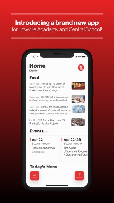Emulate iPhone app Lowville Academy using MyAndroid Emulate iPhone app Lowville Academy using MyAndroid