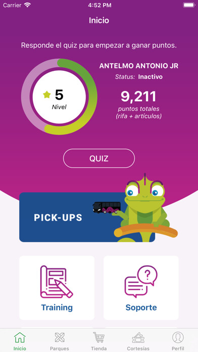 Emulate iPhone app Loyalty Reps using MyAndroid