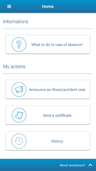 Emulate iPhone app Loyapps Absences using MyAndroid