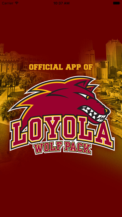 Emulate iPhone app Loyola University Wolf Pack Athletics using MyAndroid