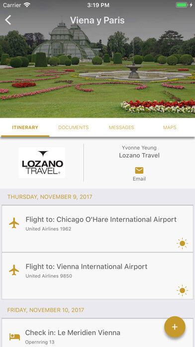 Emulate iPhone app Lozano Travel using MyAndroid