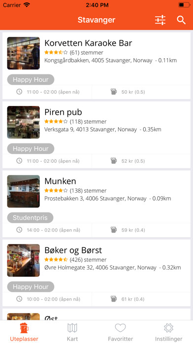 Emulate iPhone app Ølpriser og Happy Hour using MyAndroid Emulate iPhone app Ølpriser og Happy Hour using MyAndroid