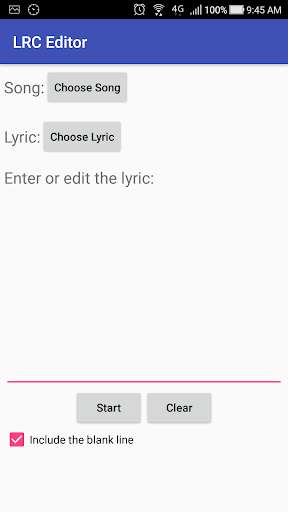 Run android online APK LRC Editor from MyAndroid or emulate LRC Editor using MyAndroid