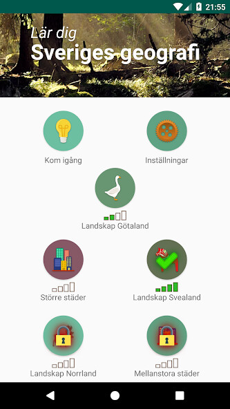 Run android online APK Lär dig Sveriges geografi from MyAndroid or emulate Lär dig Sveriges geografi using MyAndroid