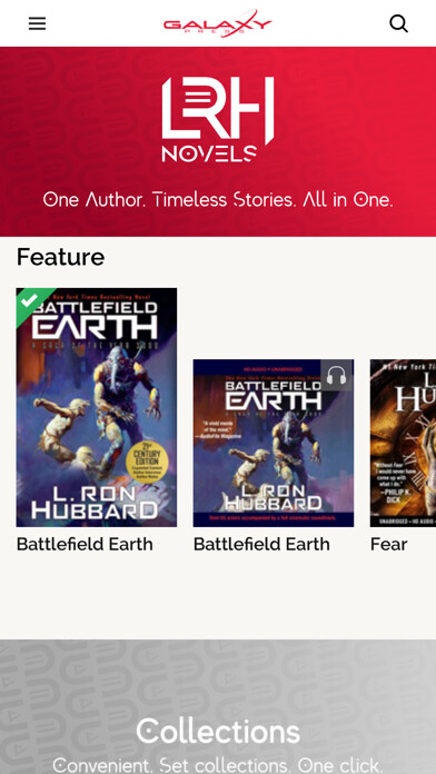 Emulate iPhone app L. Ron Hubbard Novels using MyAndroid Emulate iPhone app L. Ron Hubbard Novels using MyAndroid