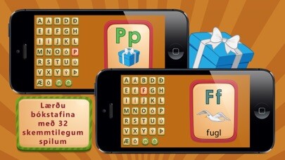 Emulate iPhone app Lærum stafina using MyAndroid